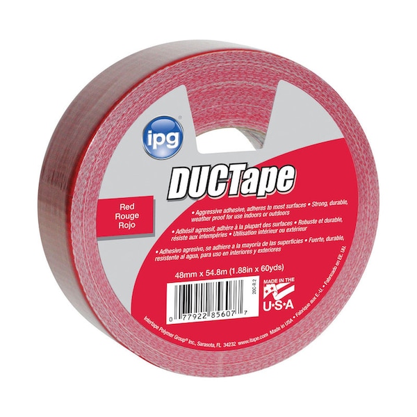 Intertape IPG JobSite 1.88 in. W X 60 yd L Red Duct Tape 20C-R2 - main